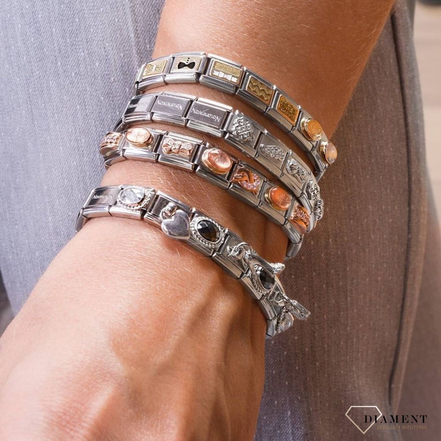 Nomination - Link 18K zawieszka złoto 'Mała kropka' 030110 14 biżuteria nomination nomination zawieszki nomination baza.jpg